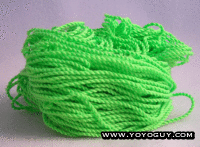 Green Brazilian Mondo String 100 Percent Polyester